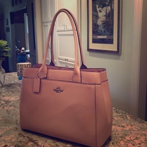 Coach “Casey” shoulder bag in petal pink